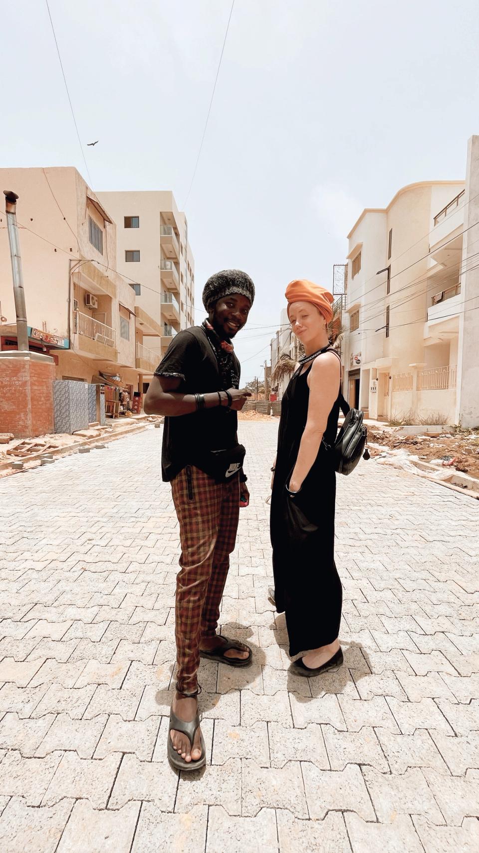 Aba & Rachael in Dakar