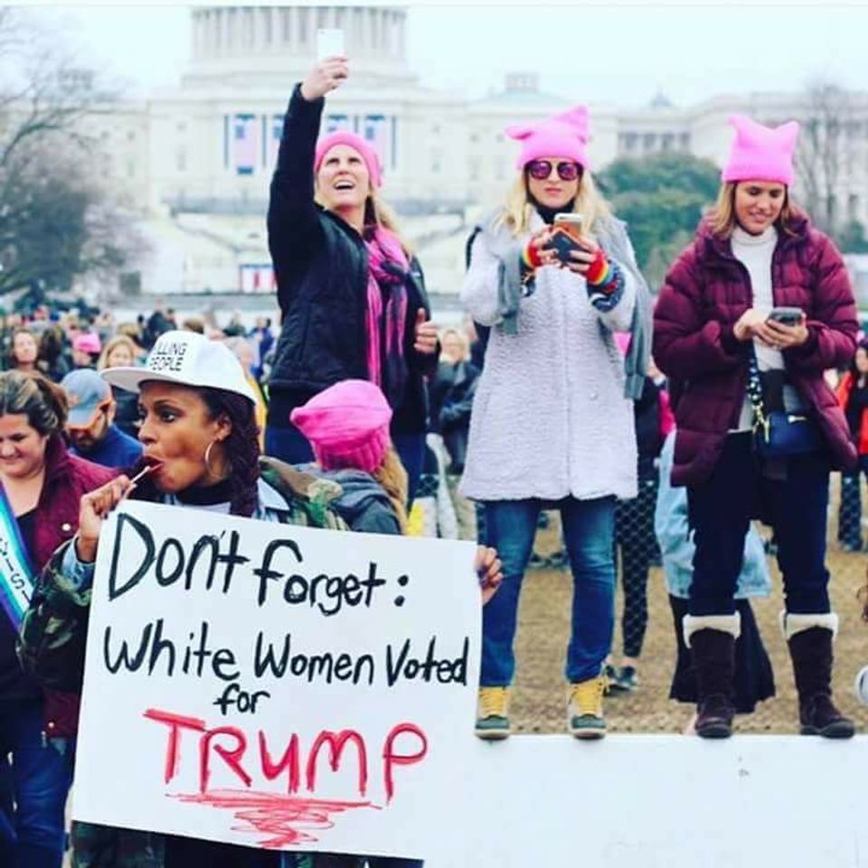 Women at the DC March