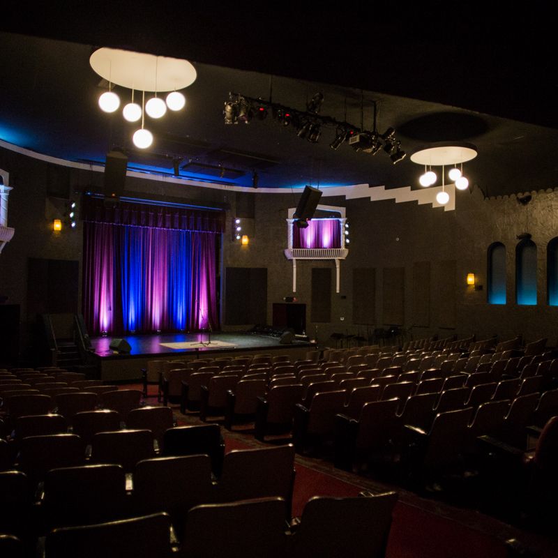 Alberta Rose Theatre interior