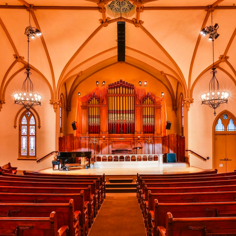 The Old Church Concert Hall interior 