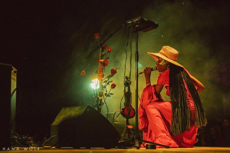 Sudan Archives at Beloved Festival by Hana Wolf Sudan Archives at Beloved Festival by Hana Wolf