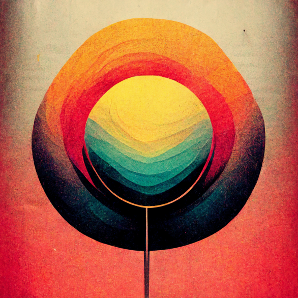 Circle rainbow portal digital image by Olivia Guethling and Midjourney Circle rainbow portal digital image by Olivia Guethling and Midjourney