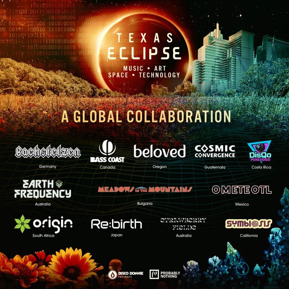 Beloved Presents Texas Eclipse Festival • April 59, 2024 • Texas