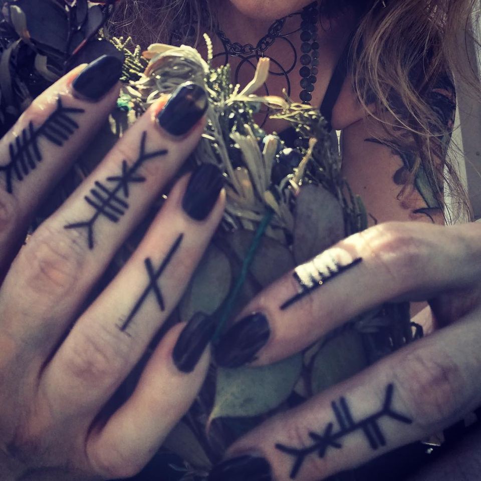 Danielle Dulsky's Ogham Script Danielle Dulsky's Ogham Script
